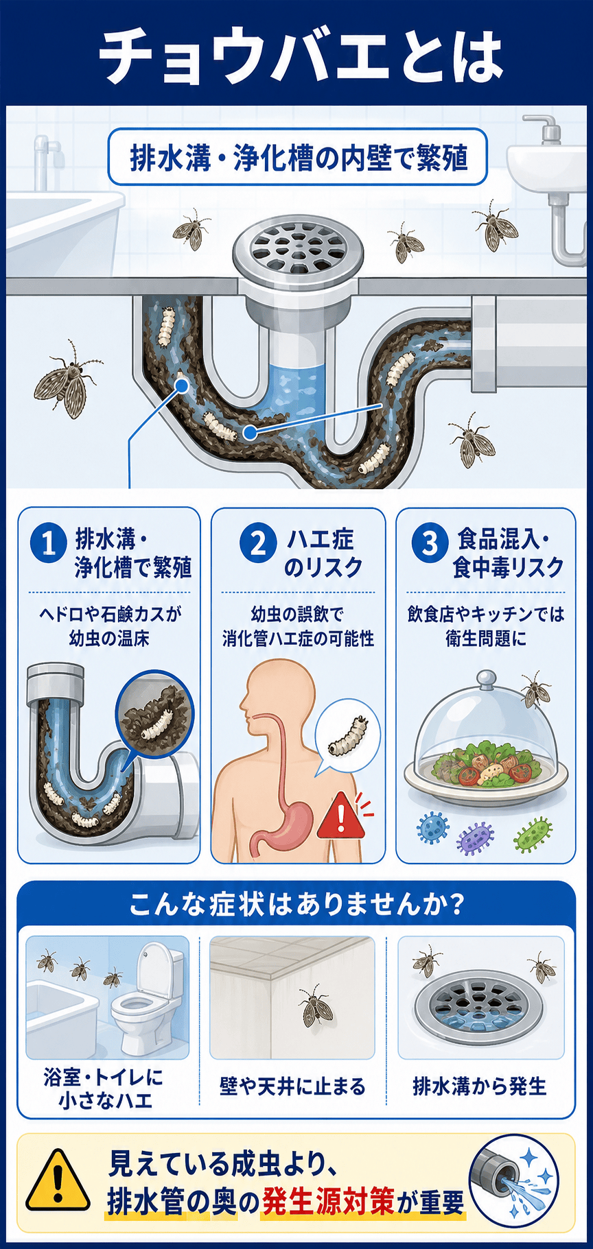 チョウバエとは