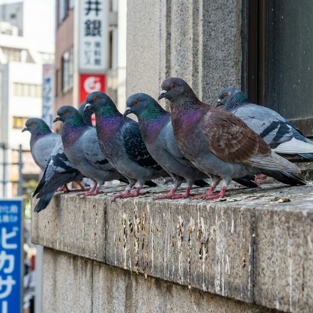 ハトの写真