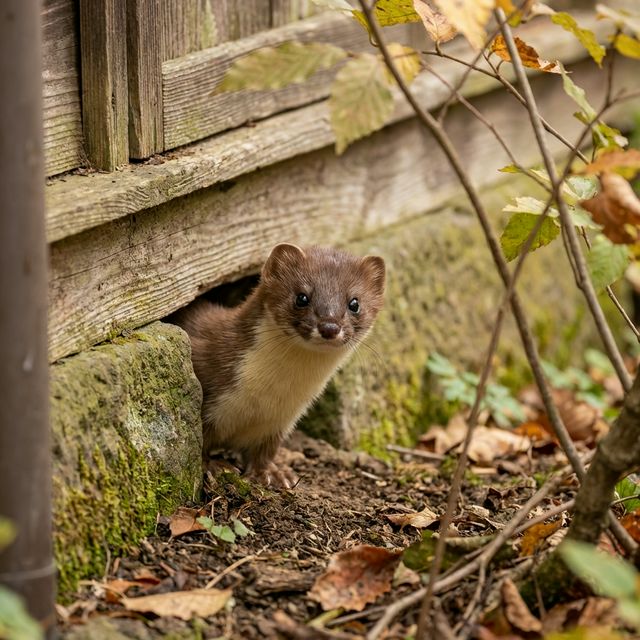 イタチの写真